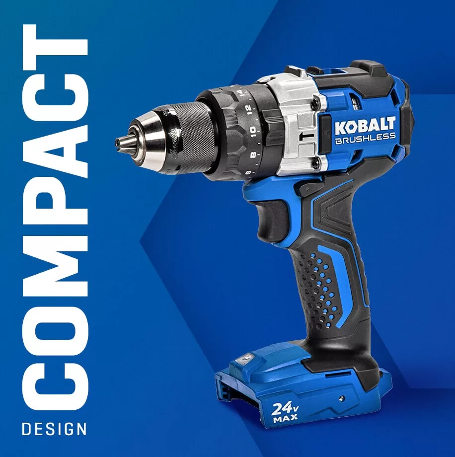Kobalt 1/2-in 24-volt-Amp Variable Speed Brushless Cordless Hammer Drill(Tool Only) - Image 3