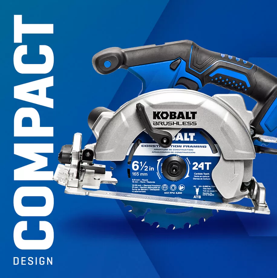 Kobalt 24-volt Max 6-1/2-in Cordless Circular Saw - Image 3