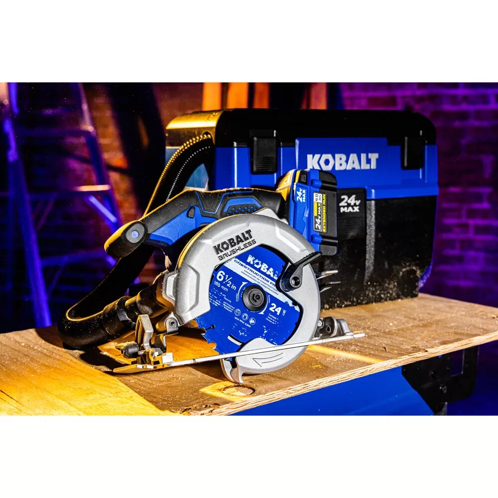 Kobalt 24-volt Max 6-1/2-in Cordless Circular Saw - Image 14