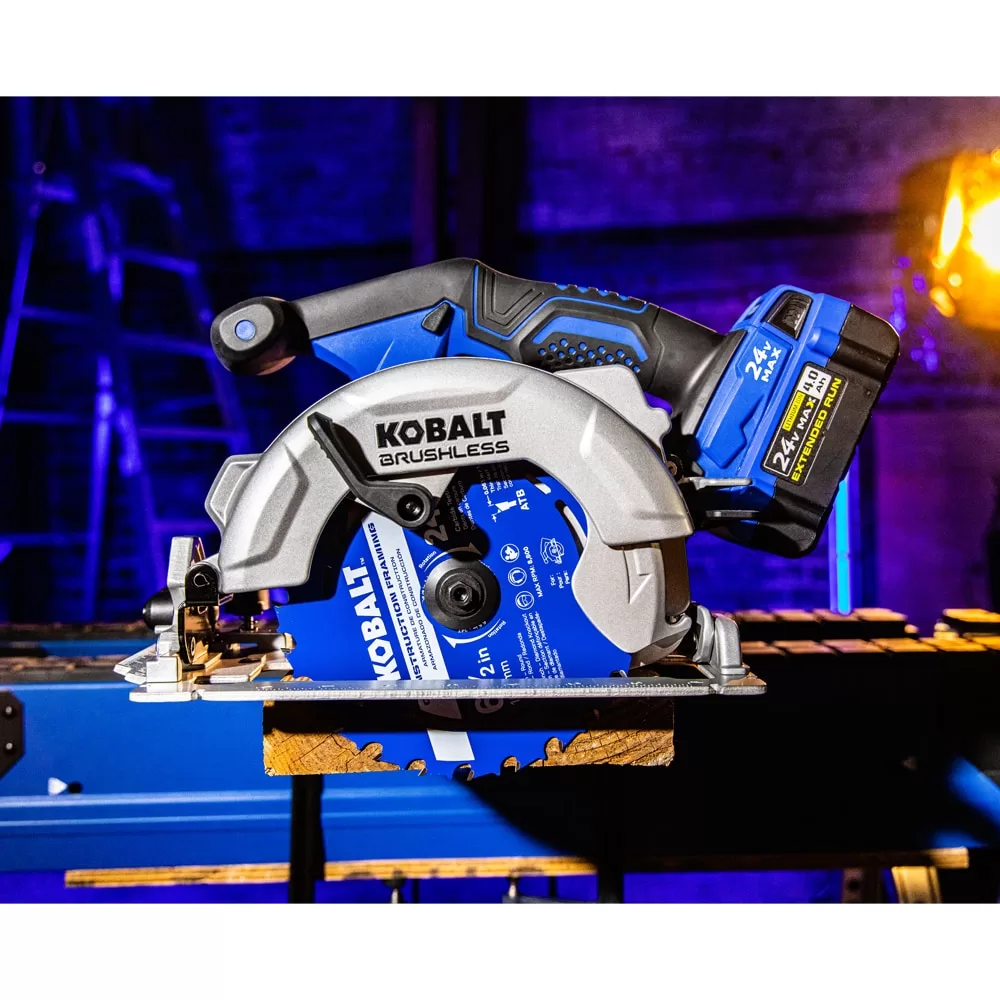 Kobalt 24-volt Max 6-1/2-in Cordless Circular Saw - Image 15
