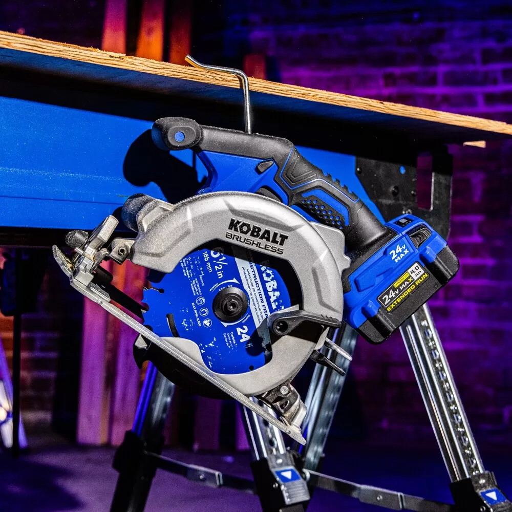 Kobalt 24-volt Max 6-1/2-in Cordless Circular Saw - Image 16