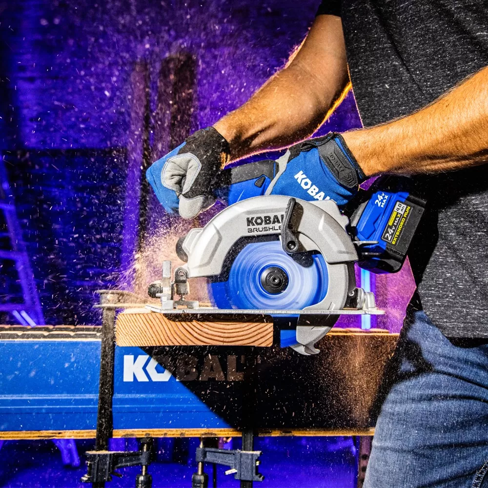 Kobalt 24-volt Max 6-1/2-in Cordless Circular Saw - Image 12