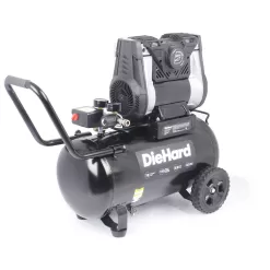 DieHard 10-Gallons Single Stage Portable Corded Electric Horizontal Air Compressor