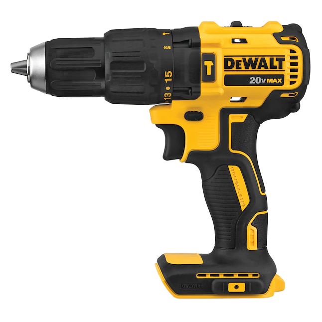 DEWALT Drill DCD778C2 1/2-in 20-volt Max Variable Speed Brushless Cordless Hammer Drill (2-Batteries Included) - Image 2