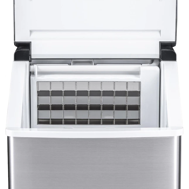 Newair Silver Counter Top Ice Maker Machine,Compact Automatic Ice Maker, Cubes Ready - Image 9