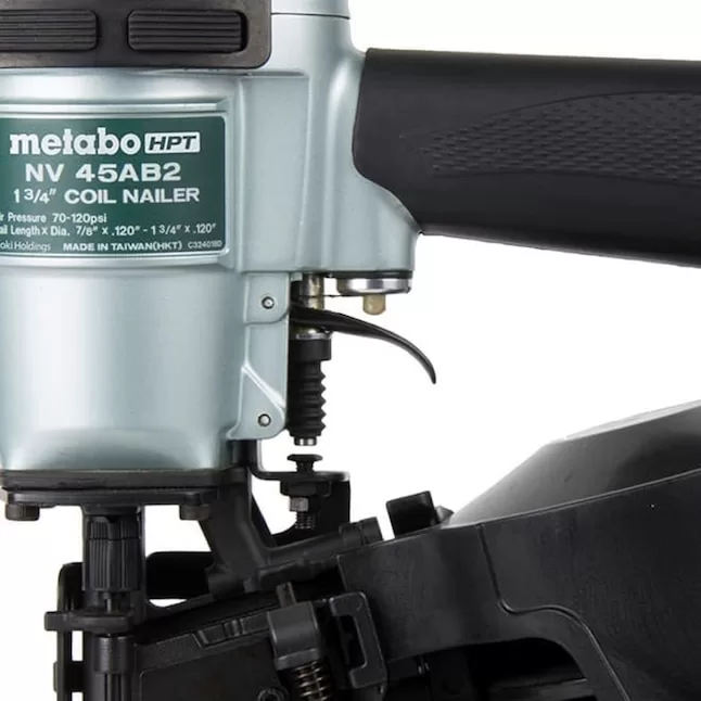 Metabo HPT NV45AB2M 15-Degree Pneumatic Roofing Nail Gun (Nailer) - Image 5