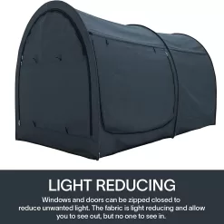 Alvantor Bed Tent Pop Up Canopy Twin Size Charcoal
