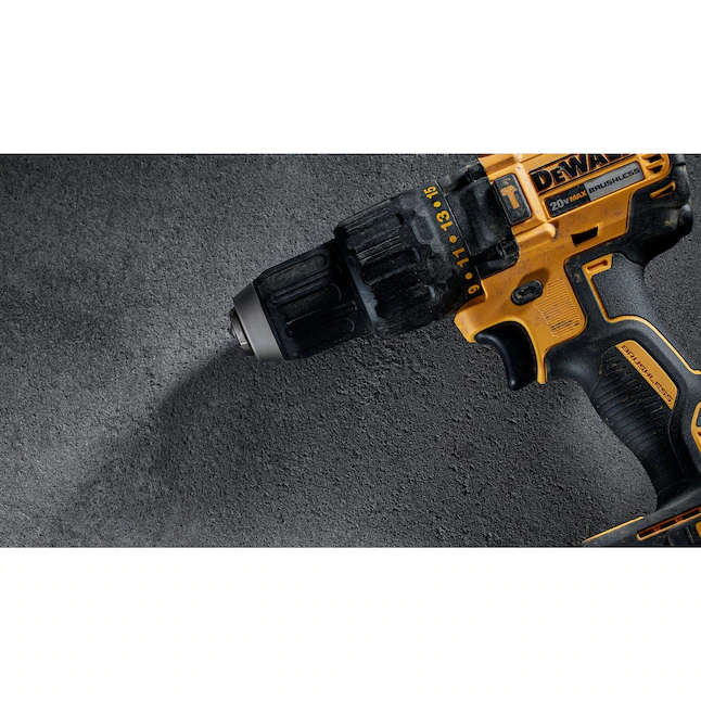 DEWALT Drill DCD778C2 1/2-in 20-volt Max Variable Speed Brushless Cordless Hammer Drill (2-Batteries Included) - Image 6