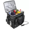 Koolatron Thermoelectric Iceless Electric Cooler Bag, 12Volt 26 qt (25 L) Black Gray