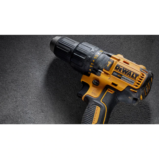 DEWALT Drill DCD778C2 1/2-in 20-volt Max Variable Speed Brushless Cordless Hammer Drill (2-Batteries Included) - Image 8