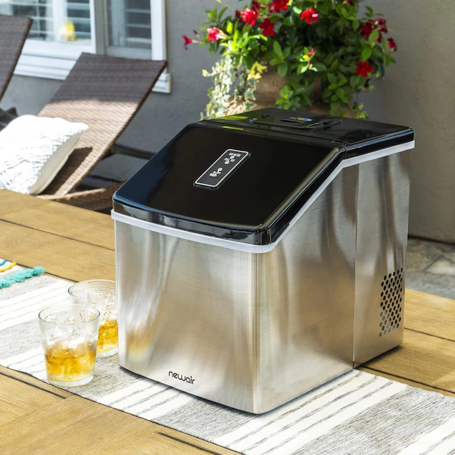 Newair Silver Counter Top Ice Maker Machine,Compact Automatic Ice Maker, Cubes Ready - Image 15