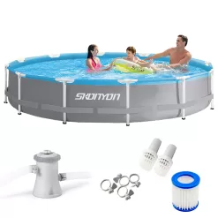 Inolait Steel Pro MAX Swimming Pool 12' x 30" Frame Pool Set