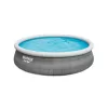 Bestway 15' Circle 42" Deep Metal-Walled Above Ground Pool