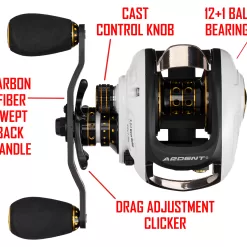 Ardent Apex Grand Baitcast Reel,7.3:1 Gear Ratio, Right Hand