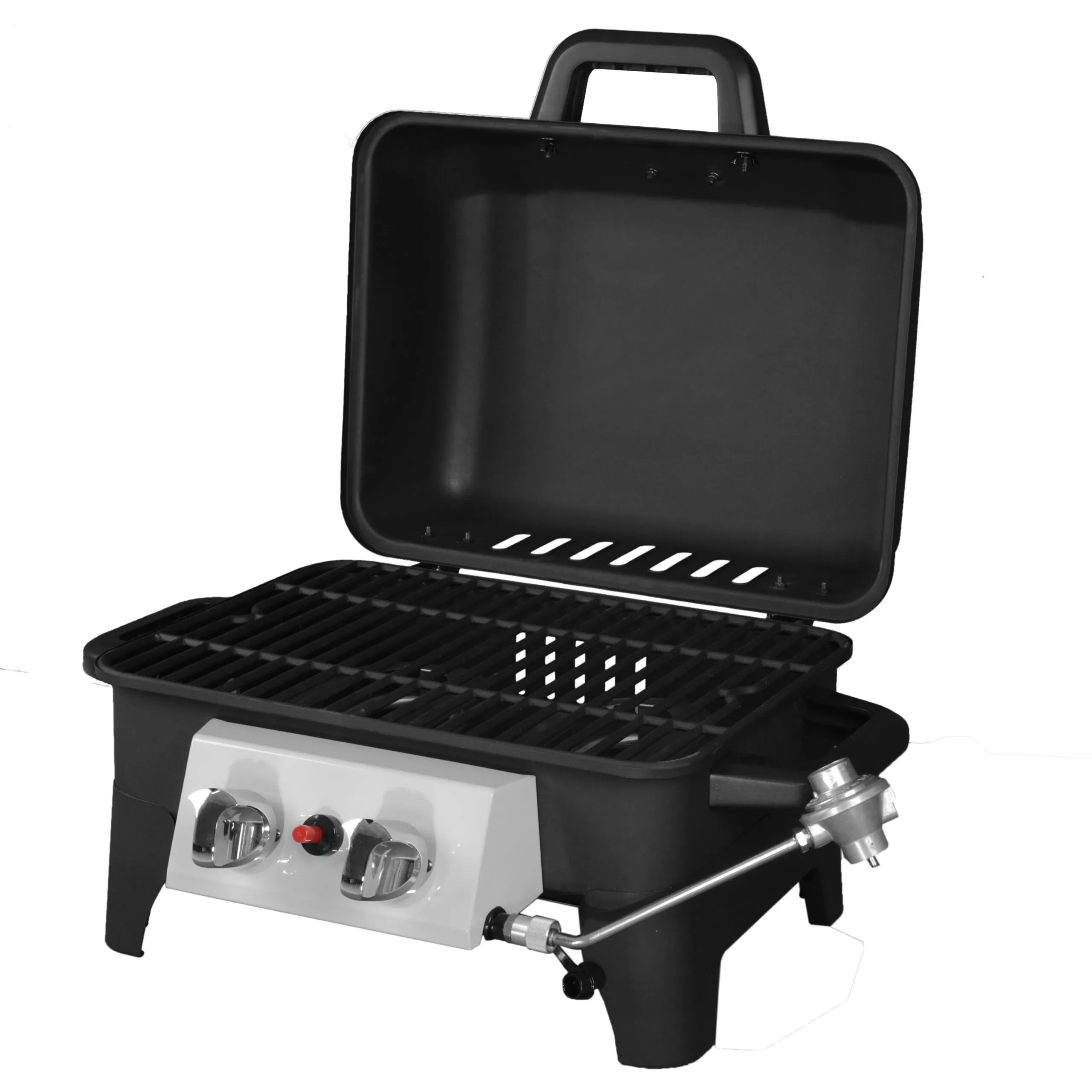 Ozark Trail 2 Burner Portable Propane Gas Grill, GBT2226W, Black