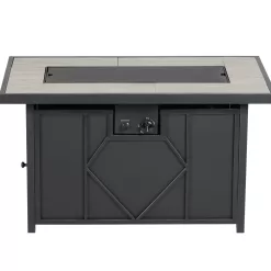HEATMAXX 42 in. 60,000BTU Fire Pit Propane Gas Fire Pit Table Rectangular Tabletop