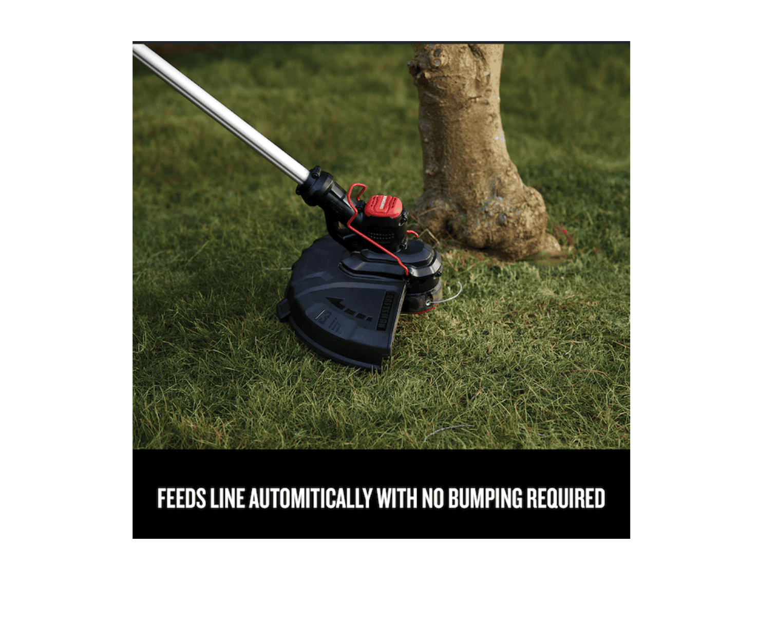 CRAFTSMAN CMCST900D1 WEEDWACKER V20 20-volt Max 13-in Straight Cordless String Trimmer Edger Capable (Battery Included) - Image 7