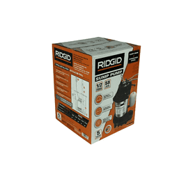 RIDGID 500RSDS 1/2 HP Stainless Steel Dual Suction Sump Pump