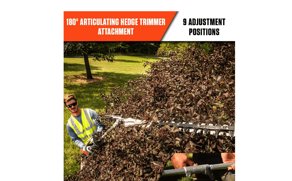 ECHO 99944200596 PAS Articulating Hedge Trimmer Attachment