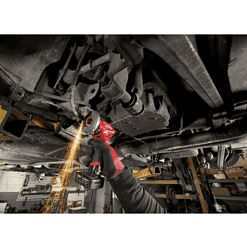 Milwaukee 2522-21XC-2457-20 M12 FUEL 12-Volt 3 in. Lithium-Ion Brushless Cordless Cut Off Saw Kit W/ M12 3/8 in. Ratchet
