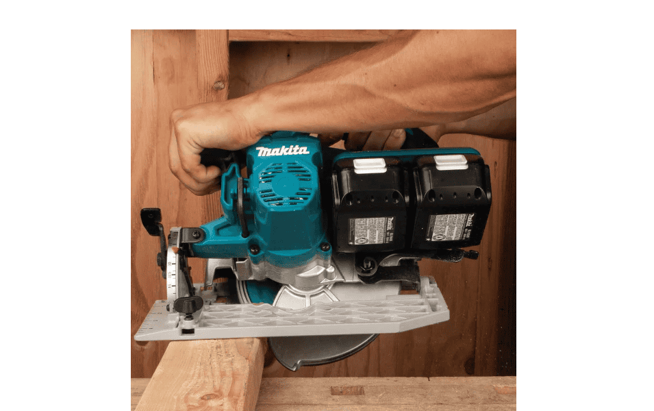 Makita XSH06PT 18-Volt X2 LXT Lithium-Ion (36-Volt) Brushless Cordless 7-1/4 in. Circular Saw Kit 5.0Ah