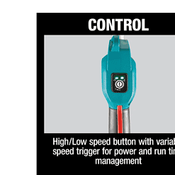 Makita XUX02Z 18V LXT Lithium-Ion Brushless Cordless Couple Shaft Power Head, Tool Only