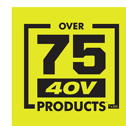 RYOBI RY40480VNM-HDG 40V 110 MPH 525 CFM Cordless Variable-Speed Jet Fan Leaf Blower & 24 in. Hedge Trimmer with 4.0 Ah Battery & Charger