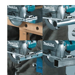 Makita XSC04Z 18-Volt LXT Lithium-Ion Brushless Cordless 5-7/8 in. Metal Cutting Saw with Electric Brake and Chip Collector Tool-Only