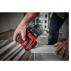 Milwaukee 2630-20-2648-20 M18 18V Lithium-Ion Cordless 6-1/2 in. Circular Saw with M18 5 in. Random Orbit Sander