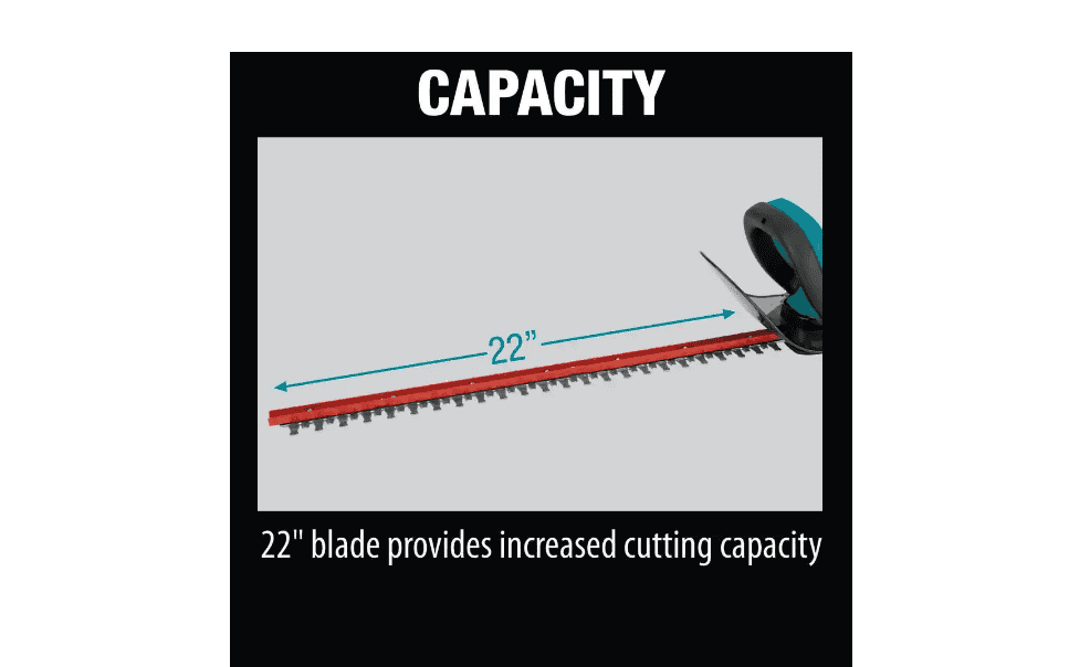 Makita XHU02Z 22 in. 18-Volt LXT Lithium-Ion Cordless Hedge Trimmer (Tool-Only)