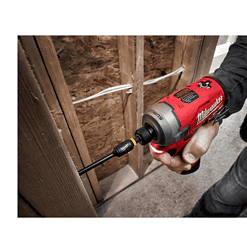 Milwaukee 2551-22-2415-20 M12 FUEL SURGE 12V Lithium-Ion Brushless Cordless 1/4 in. Hex Impact Driver Compact Kit with M12 Right Angle Drill