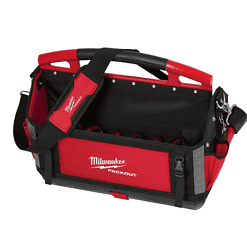 Milwaukee 48-22-8320-48-22-6625 20 in. PACKOUT Tote with 25 ft Compact Tape Measure