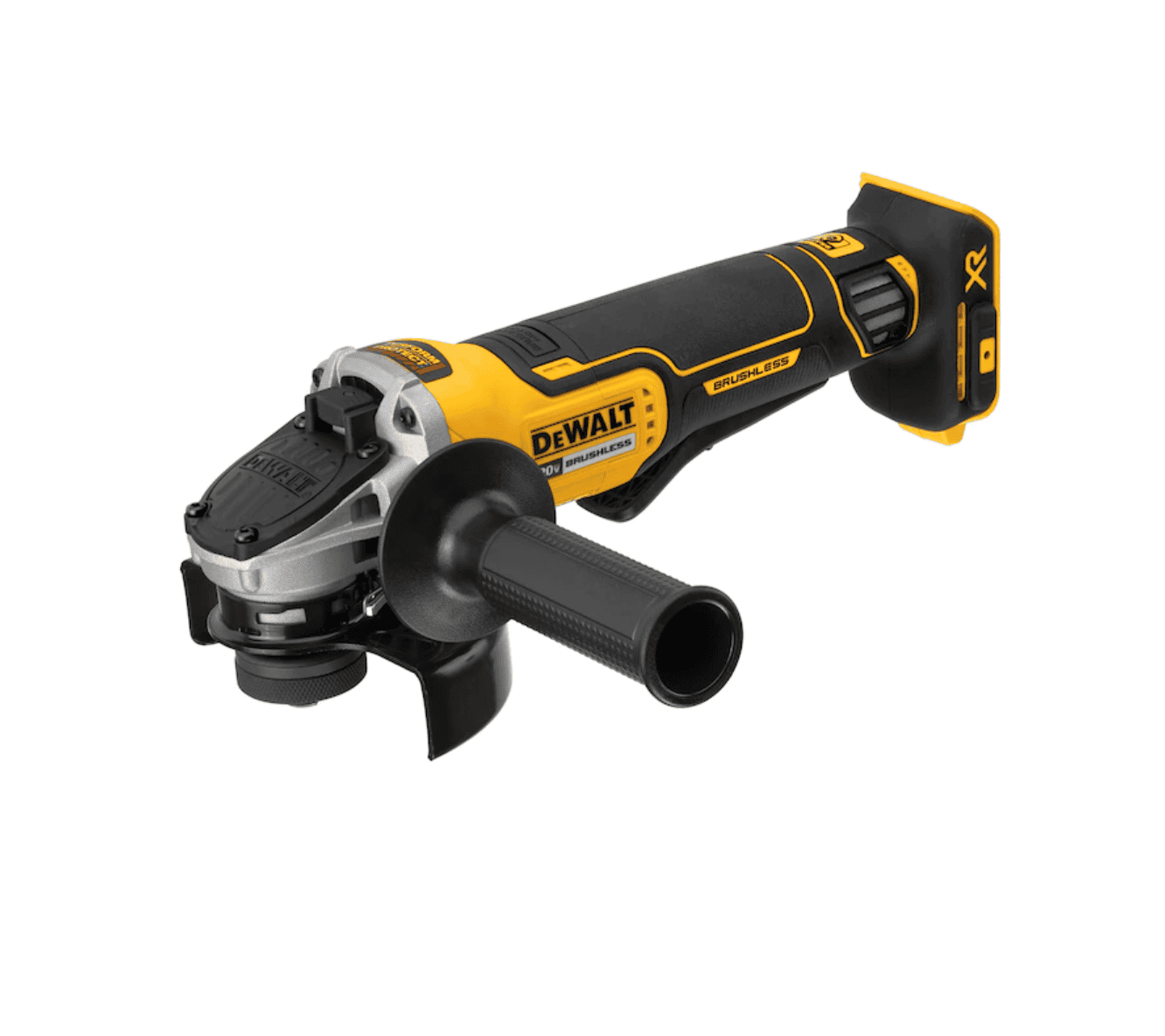 DEWALT DCG413B XR 4.5-in 20-volt Max-Amp Paddle Switch Brushless Cordless Angle Grinder - Image 7