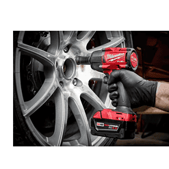 Milwaukee 2962-20-49-66-7024 M18 FUEL GEN-2 18V Lithium-Ion Mid Torque Brushless Cordless 1/2 in. Impact Wrench with Socket Set (8-Piece)