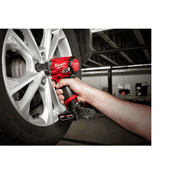 Milwaukee 2555-20-48-11-2420 M12 FUEL 12V Lithium-Ion Brushless Cordless Stubby 1/2 in. Impact Wrench with M12 2.0Ah Battery