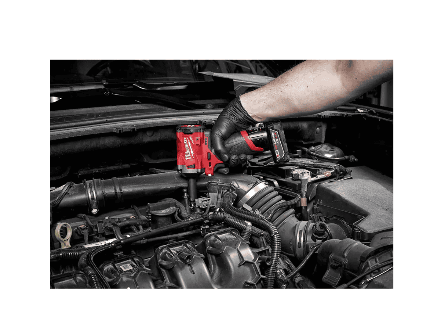 Milwaukee 2554-20 M12 FUEL 12V Lithium-Ion Brushless Cordless Stubby 3/8 in. Impact Wrench (Tool-Only)