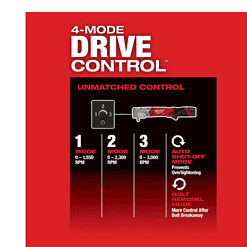 Milwaukee 2564-22 M12 FUEL 12V Lithium-Ion Brushless Cordless 3/8 in. Right Angle Impact Wrench Kit with Two 2.0 Ah Batteries