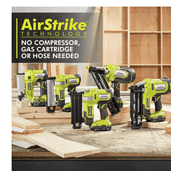 RYOBI P318 ONE+ 18V Cordless AirStrike 23-Gauge 1-3/8 in. Headless Pin Nailer (Tool Only)
