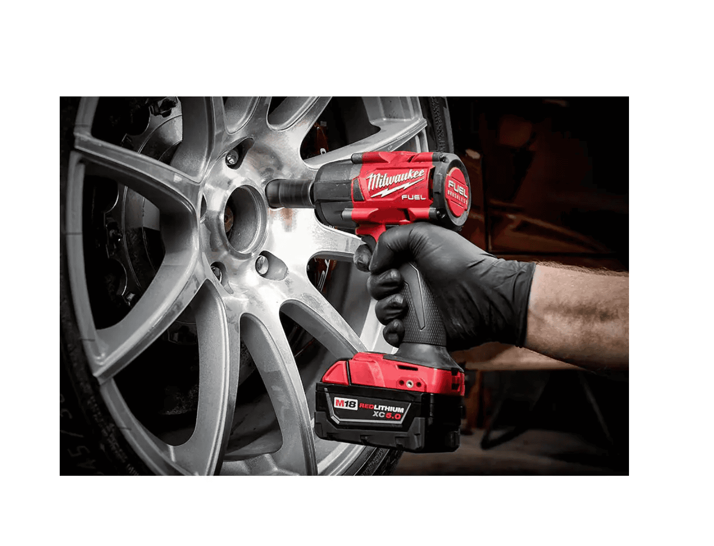 Milwaukee 2962-20-2854-20 M18 Impact Wrench Gen-2 18-Volt Li-Ion Cordless Mid Torque w/Friction Ring