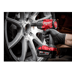 Milwaukee 2962-20-2880-20 M18 FUEL Gen-2 18V Lithium-Ion Brushless Cordless Mid Torque 1/2 in. Impact Wrench with Friction Ring with Grinder