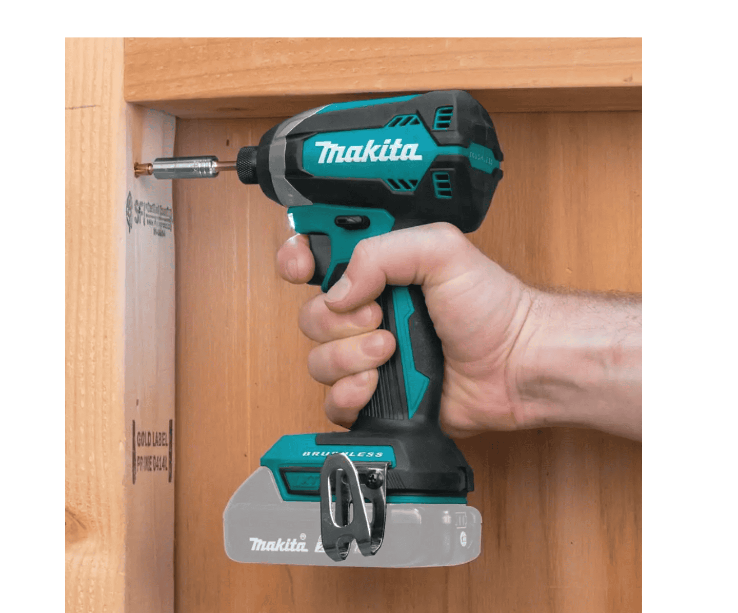 Makita XDT13Z 18V LXT Lithium-Ion Brushless 1/4 in. Cordless Impact Driver (Tool Only)
