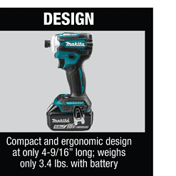 Makita XT288T 18V LXT Lithium-Ion Brushless Cordless Combo Kit 5.0 Ah (2-Piece)