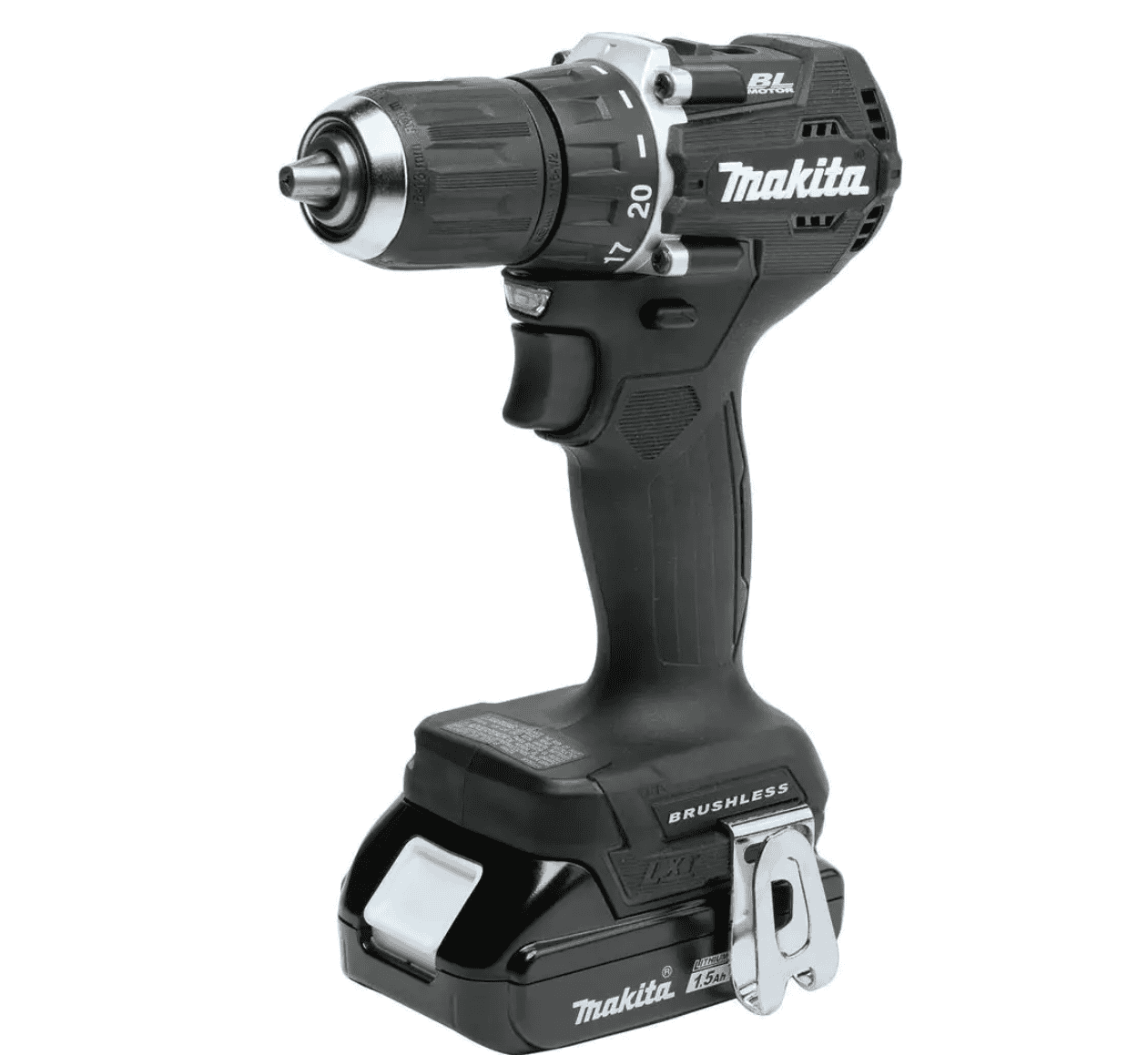 Makita CX203SYB 18V LXT Sub-Compact Lithium-Ion Brushless Cordless 2-piece Combo Kit (Driver-Drill/Impact Driver) 1.5Ah