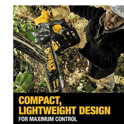 DEWALT DCCS620B 20V MAX 12in. Brushless Cordless Battery Powered Chainsaw, Tool Only
