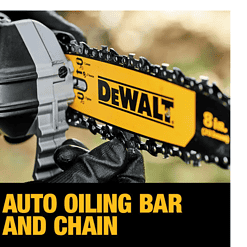 DEWALT DCPS620B 20V MAX 8in. Cordless Battery Powered Pole Saw, Tool Only