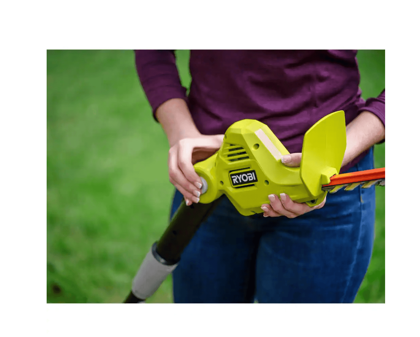 RYOBI P26010BTLVNM ONE+ 18V 18in. Cordless Battery Pole Hedge Trimmer (Tool Only)