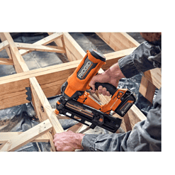 RIDGID R09894B-AC87004 18V Lithium-Ion Brushless Cordless 21° 3-1/2 in. Framing Nailer with 18V Lithium-Ion 4.0 Ah Battery