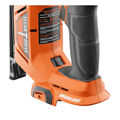 RIDGID 18V Cordless Brad Nailer with 2.0 Ah Battery and Charger
