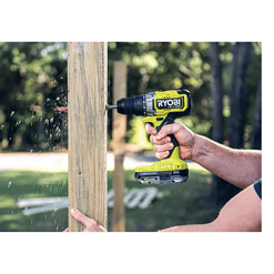 RYOBI PBLDD01K ONE+ HP 18V Brushless Cordless 1/2 in. Drill/Driver Kit with (2) 2.0 Ah HIGH PERFORMANCE Batteries, Charger, and Bag