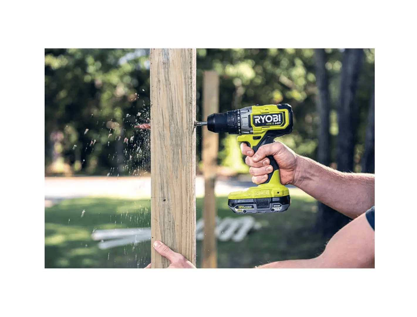 RYOBI PBLDD01K ONE+ HP 18V Brushless Cordless 1/2 in. Drill/Driver Kit with (2) 2.0 Ah HIGH PERFORMANCE Batteries, Charger, and Bag